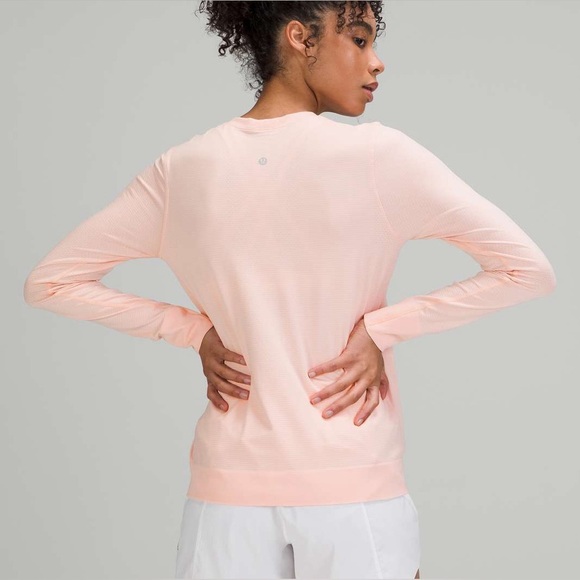 Lululemon Swiftly Breathe Long Sleeve Shirt*Stained* - Picture 2 of 8